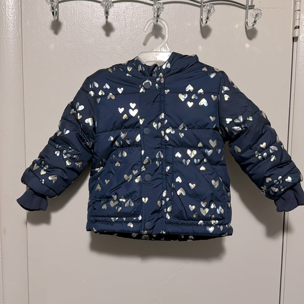 Toddler girls 12month jacket in pristine condition